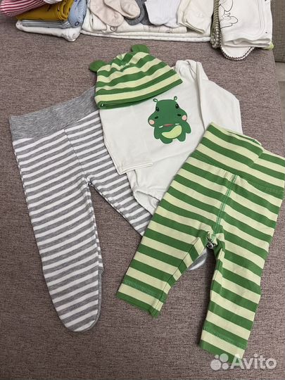 Вещи 0-3 бесплатно отдам и пачку памперсов