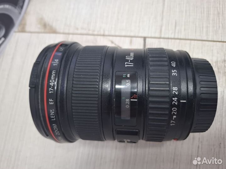 Canon ef 17 40mm f 4l usm