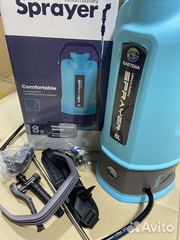 Опрыскиватель аккумуляторный Gartena 8 литров