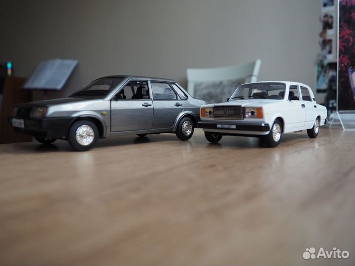 Машина АВТОПАНОРАМА ваз 2107, 1/24 и 21099