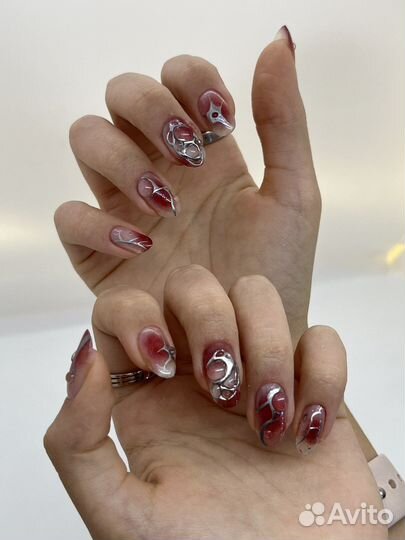 Корейский маникюр aka crazy nails