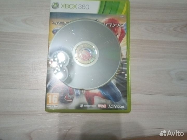 Диск новый Человек-паук на Xbox 360