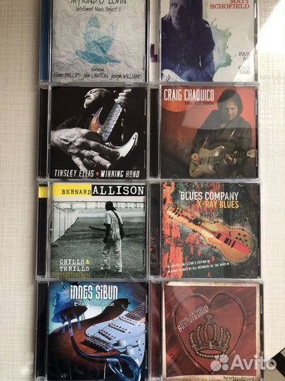 Коллекция Blues and Rock на CD