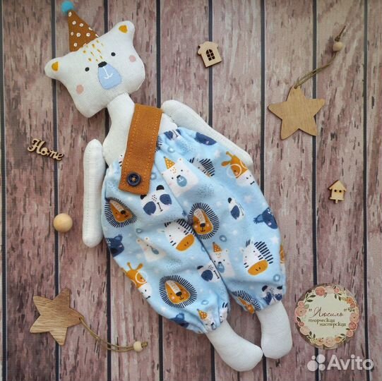 Игрушки с одеждой ручная работа