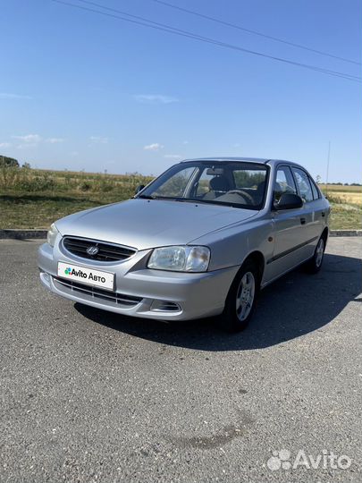 Hyundai Accent 1.5 МТ, 2007, 168 000 км