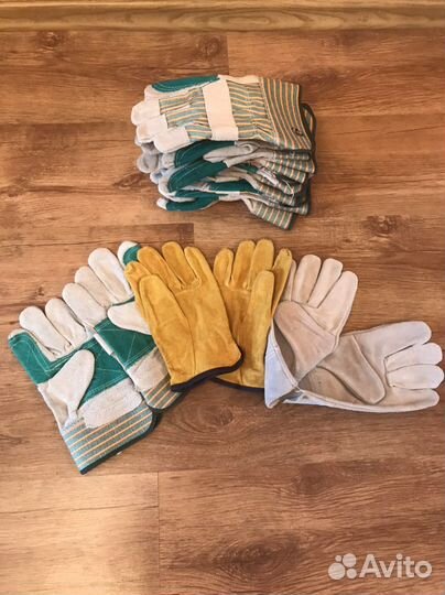 Перчатки рабочие спилковые
