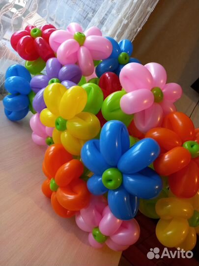 Оформление шарами. Букеты