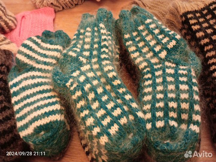 Носочки вязаные ручной работы