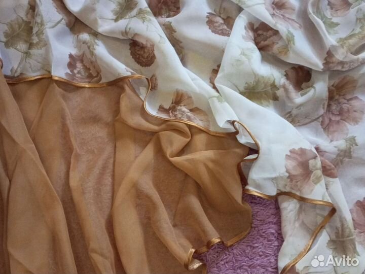 Шторы на кухню 2,7 х 1,5