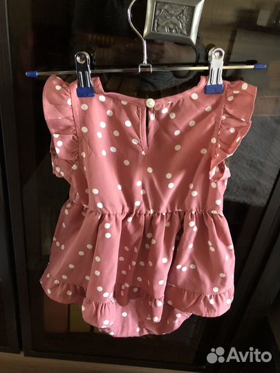 Платье с трусиками для подгузника, 12-18 месяцев