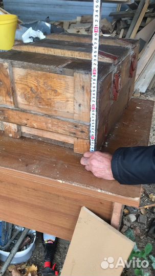 Ящик деревянный военный