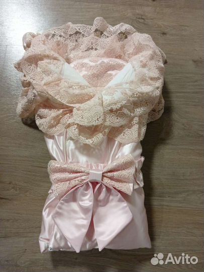 Конверт на выписку для девочки зима