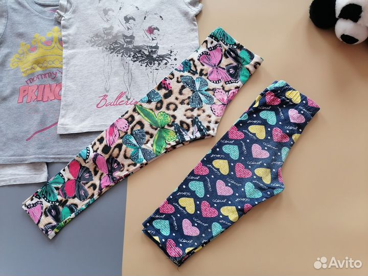 Вещи пакетом для девочки 98 104