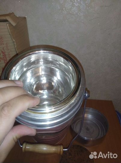 Термос 3л., стекло