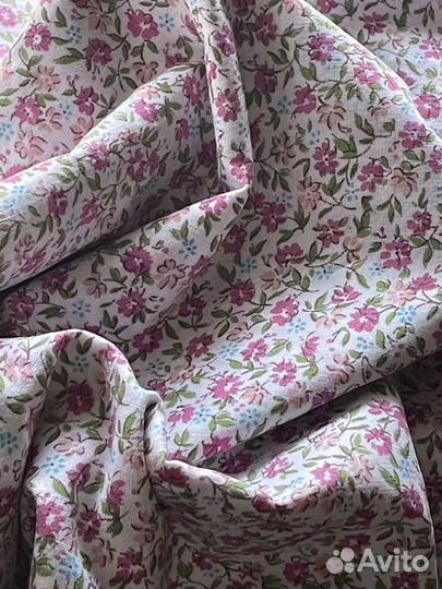 Ткань СССР сатин хлопчатомужная