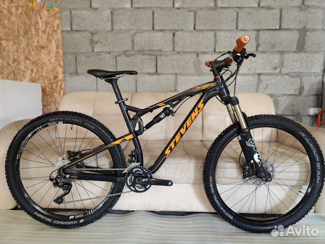 Stevens Sella ES 27.5" (двухподвес, fox, XT, оси), Б/у купить в ...