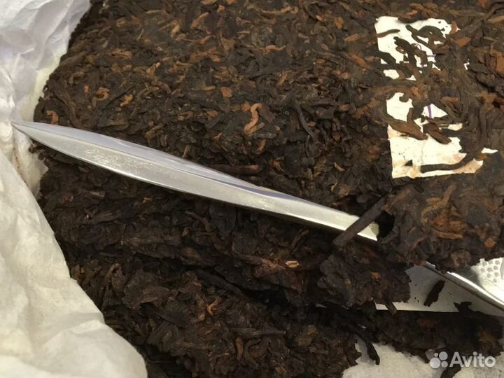 Нож для колки пуэра (металлический)