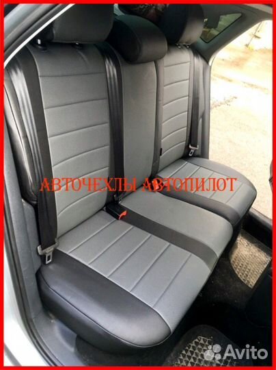 Чехлы Автопилот Volkswagen Polo 1 из экокожи