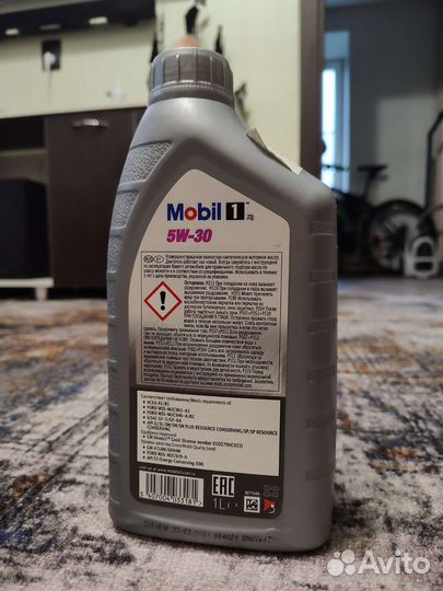 Масло моторное mobil 1 5w30