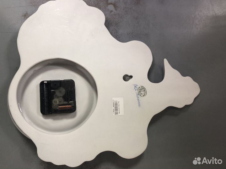 Гжель часы «Птица счастья»