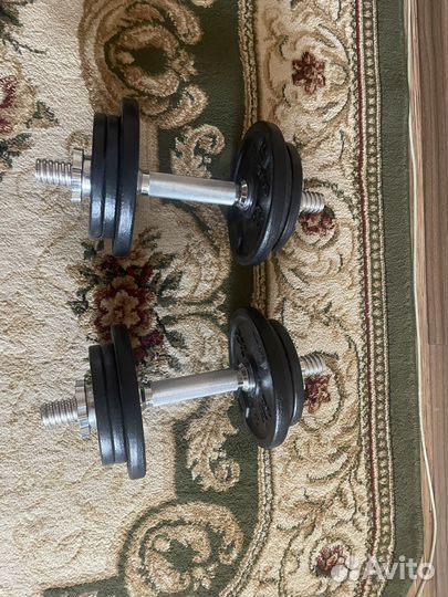 Гантели 16 кг