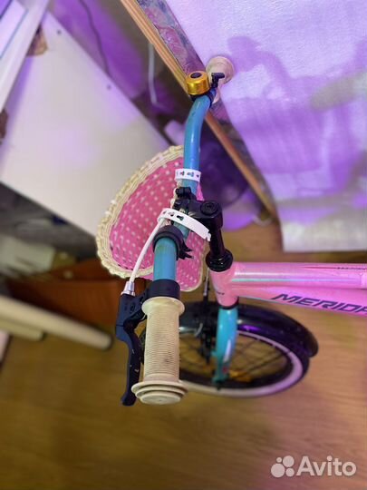 Велосипед Merida Princess розовый с корзинкой