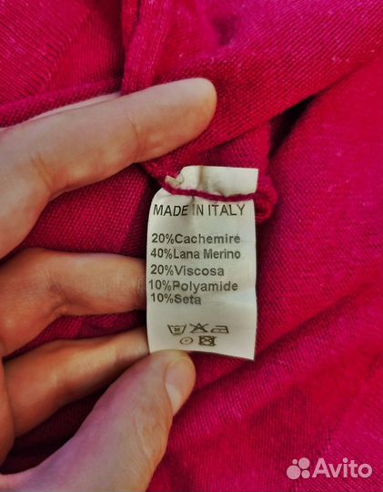 Джемпер Италия кашемир шерсть