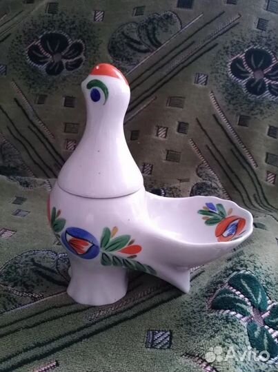 Рыбки и петух. Песочное