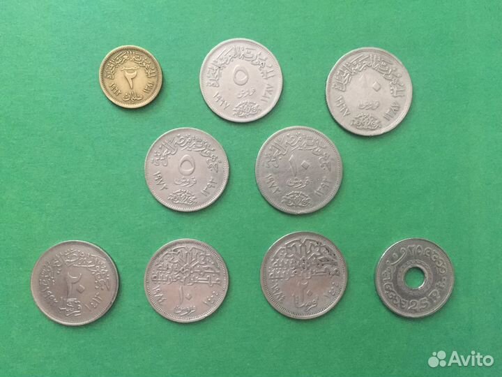 Египетские монеты