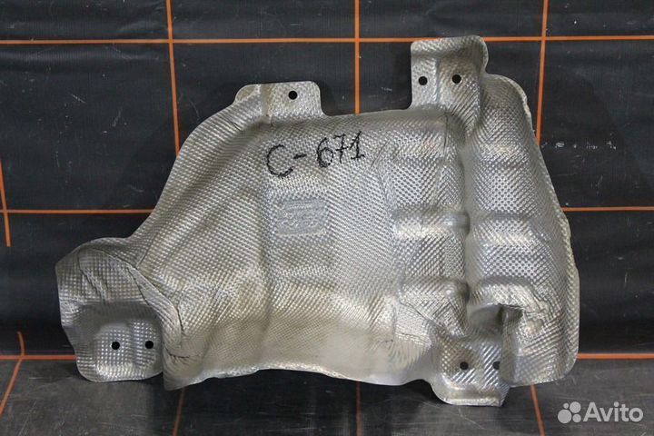 Экран глушителя теплозащитный - Renauit Megane