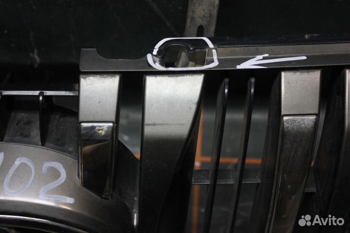 Решетка радиатора-Toyota Land Cruiser Prado 150