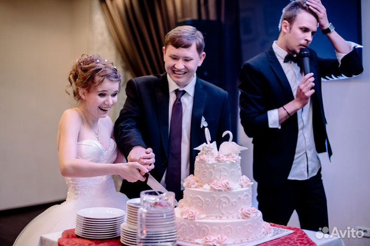 Ведущий-диджей (два в одном) с оборудованием