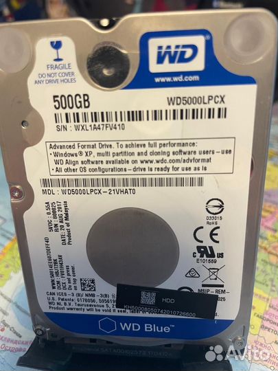 Hdd SATA 500gb 2.5