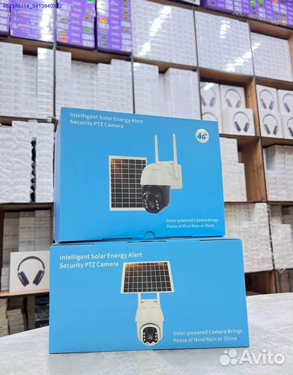 Уличная 4G камера с солн. батареей v380pro
