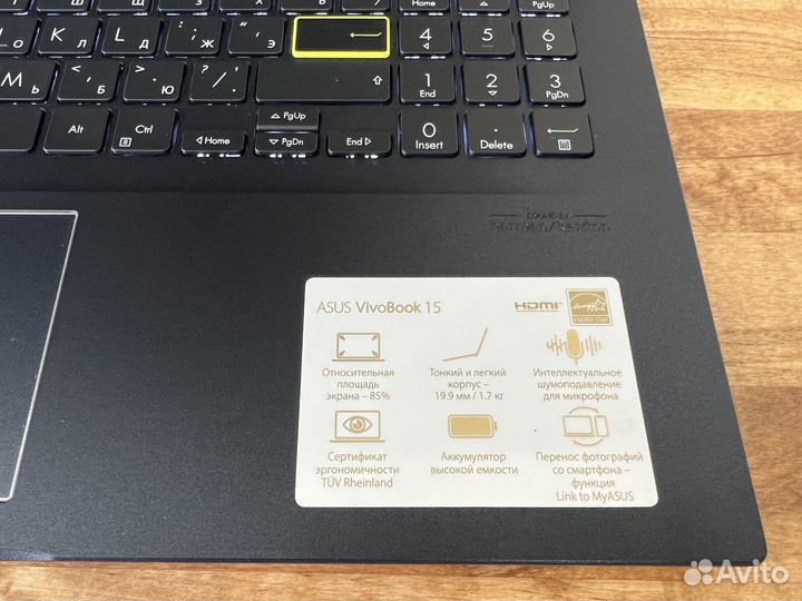 2022 Супер Asus i3-1115G4 8Gb DDR4 MX330 SSD 256Gb