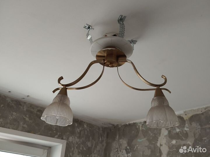 Люстра бронза