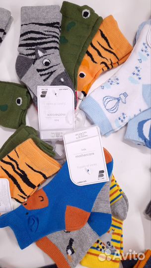 Новые носки mothercare 12-18 мес, 1,5-2, 2-3 года