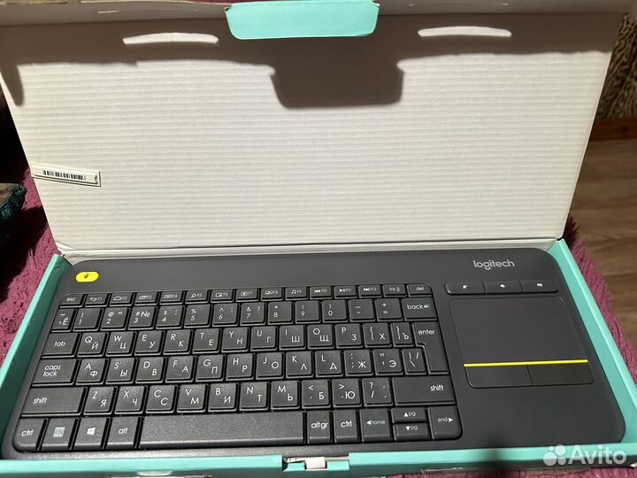 Клавиатура logitech K400 plus TV