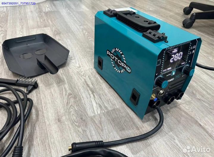 Сварочный аппарат роторм 4в1 mma mig flux lift tig (Арт.88348)