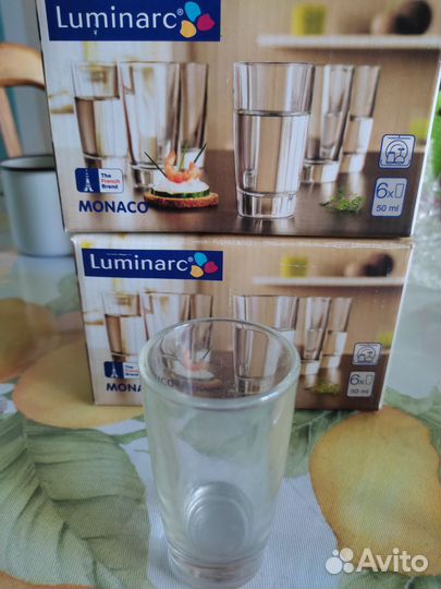 Бокалы фужеры рюмки