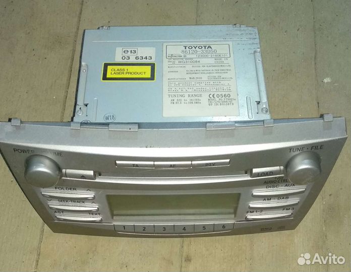 Запчасти на toyota camry 40