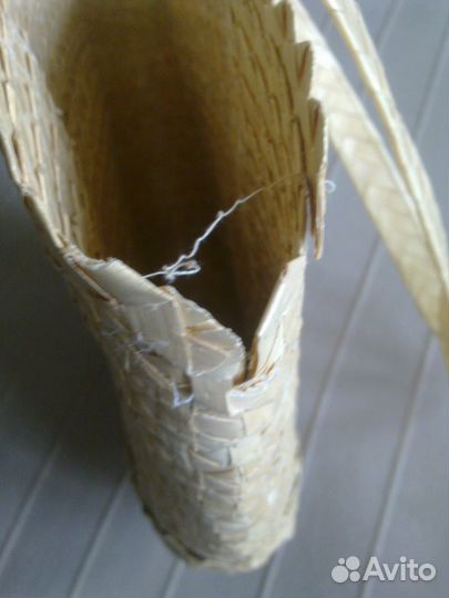 Сумки плетеные, соломка, для рукоделия/ремонта