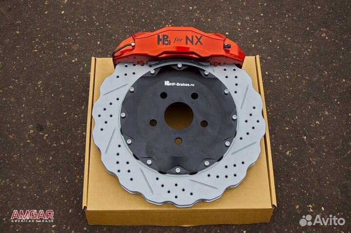 Спортивные тормоза Ford Mustang R19 380 мм 6pot