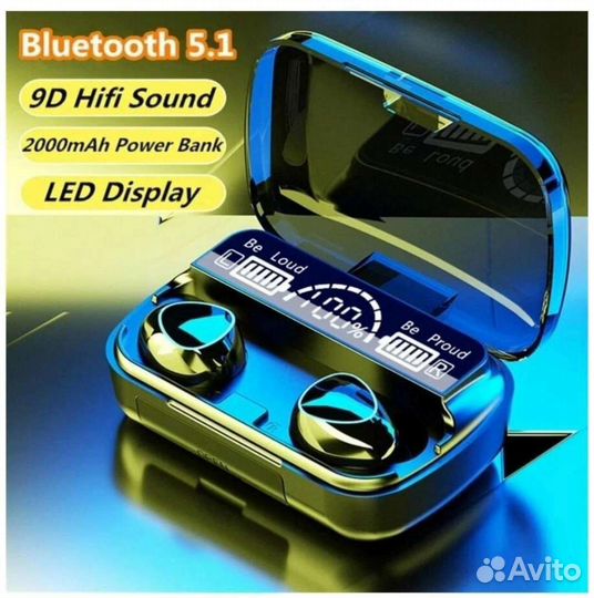 Беспроводные наушники новые