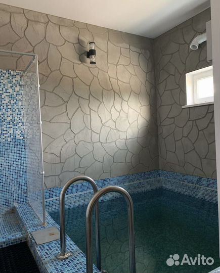 Баня сауна с бассейном