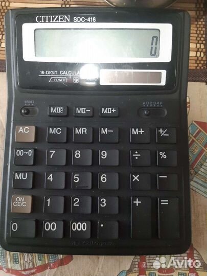 Калькуляторы Citizen, Uniel