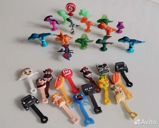 Фигурки из пятёрки и магнита