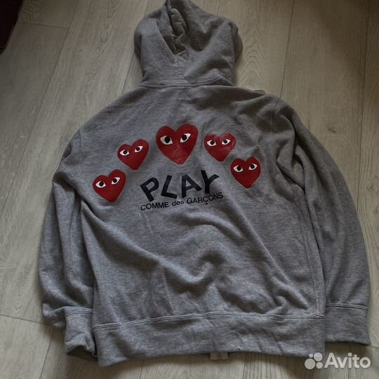 Зип худи comme des garcons play