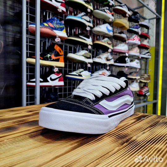 Кеды Vans Knu Skool Black Purple