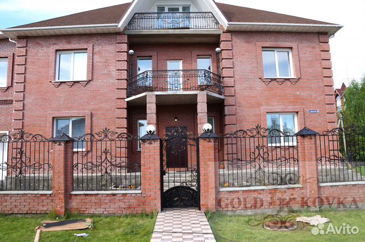 Ворота кованые